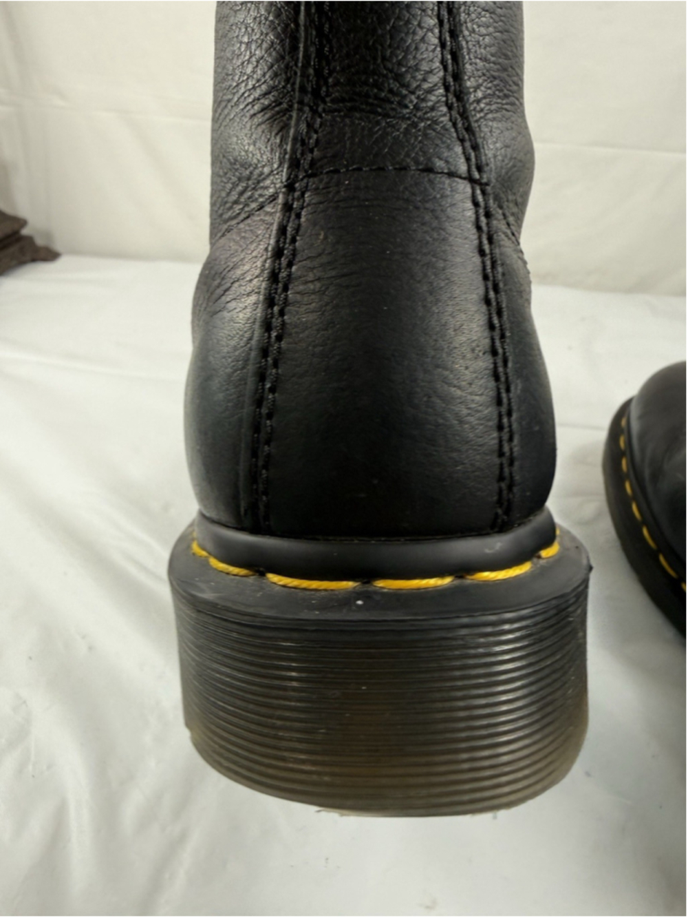 Dr. Martens 1460 Pascal Leather Boots SZ 9 Women's BLACK - Picture 10 of 15